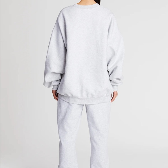 The Bar Gray Sweatshirt with Brown Logo - Picture 3 of 8